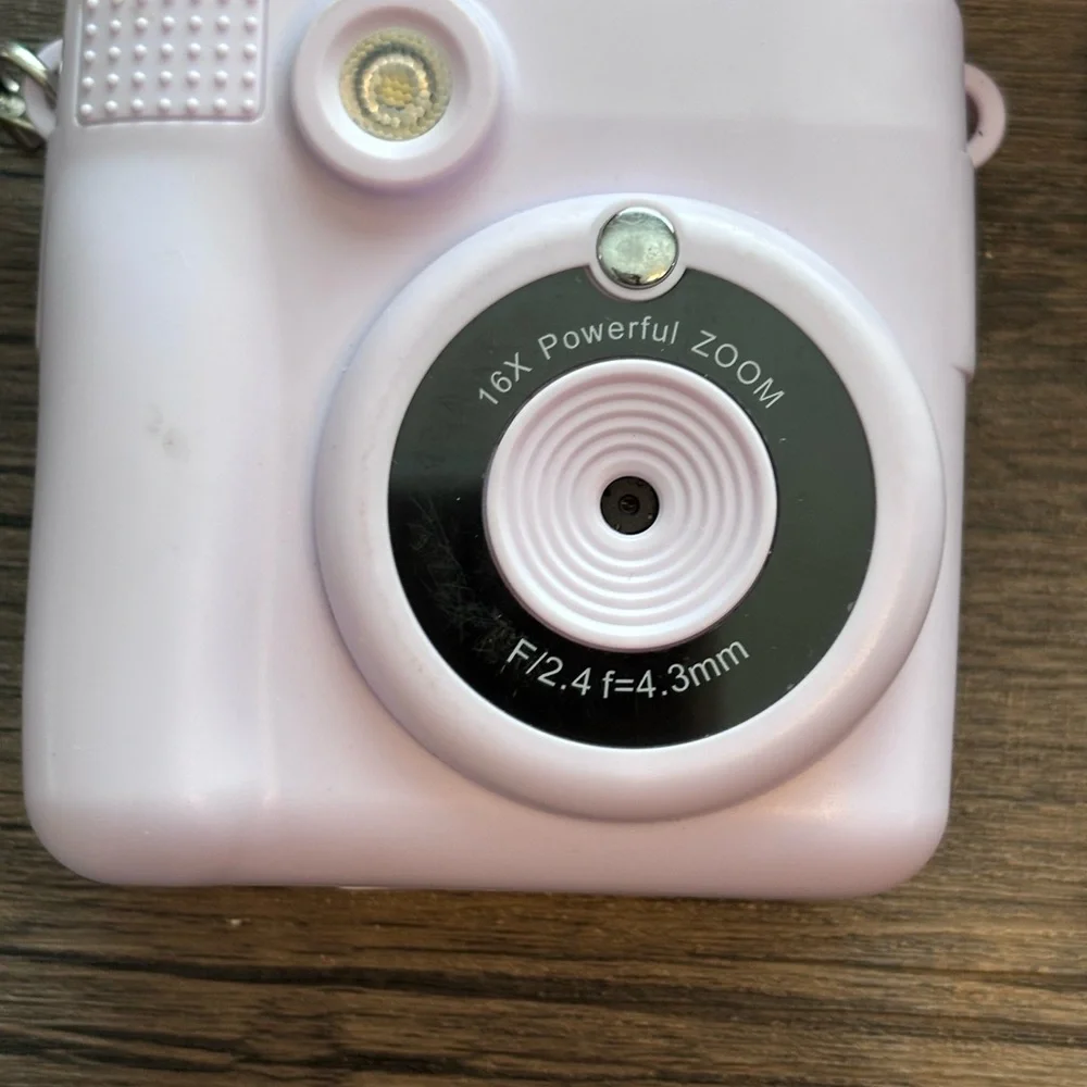 DIY Instant Digital Camera Model ABS-681 16x Powerful Zoom Tested Works! Prints